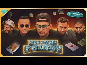 Antonio Esfandiari, Jibrael, Senor Tilt & Nik Airball Play HIGH STAKES $100/200!