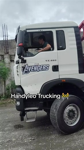 Bagong myembro Ng Handyleo TX460,MC14engine💪 with 60tonner knuckle boom🚧