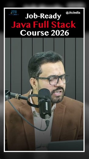 Job-Ready Java Full Stack Course 2026 | JTCINDIA | Som Sir