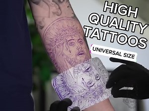 Cross With Wings and Rose Tattoo Design - Download High Resolution Digital Art PNG Transparent Background | Printable SVG Tattoo Stencil - Etsy