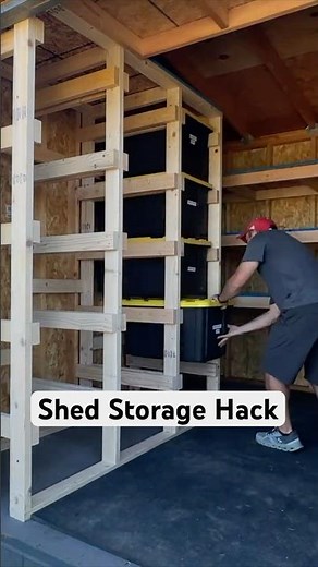 The Storage Hack every shed owner needs