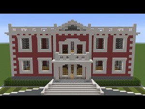 Minecraft - How to build a large mansion