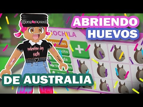 ABRIENDO NUEVOS HUEVOS DE AUSTRALIA (ROBLOX - ADOPT ME!)