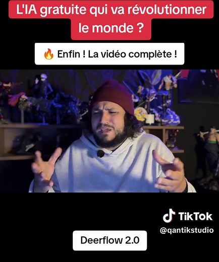 L'IA gratuite qui va révolutionner le monde ? Deerflow 2.0... #ia #intelligenceartificielle #ai #deerflow #claude