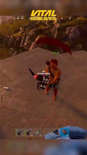 Going Deep with Shield 😳😈 #rust #rustgame #rustshorts #vitalrust