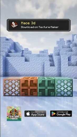 Mace 3D Minecraft Resource Pack | Texture Maker #minecraft #shader #texturepvp