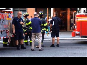 FDNY RESPONDING & ON SCENE FIGHTING A 10-77 HIGHRISE FIRE ON W. 72ND ST. IN MANHATTAN, NEW YORK.