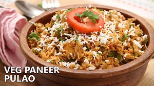 Easy veg paneer pulao recipe