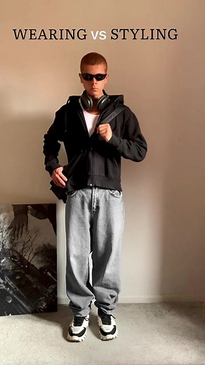 Wearing clothes vs styling 👌 #fashion #stylingclothes #style #viral #foryou