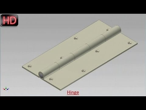 Hinge (Video Tutorial) Autodesk Inventor
