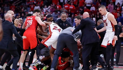 Heat-Rockets Brawl: NBA world reacts to mid-match ‘physical’ fight