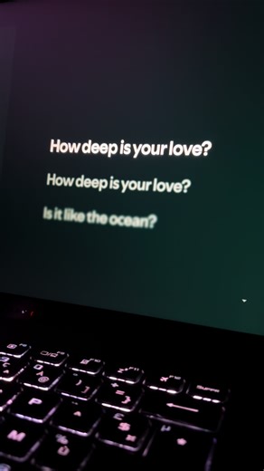 How Deep Is Your Love: A Song Analysis