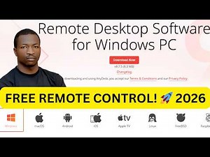 How to Control Any Device Remotely from Anywhere Using AnyDesk | Tutorial 2026