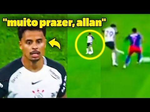 😱DRIBLOU, DEU PASSE E+... ALLAN JOGOU TANTO QUE TEVE ATÉ FLAMENGUISTA ARREPENDIDO!