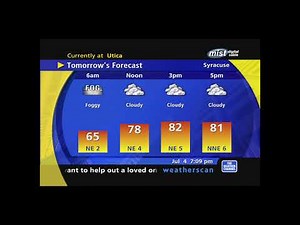Central New York Weatherscan with EAS Alerts