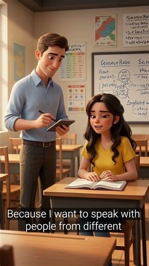 Meeting a New Classmate" |SimpleEnglish Conversation |English SpeakingPractice for Beginners