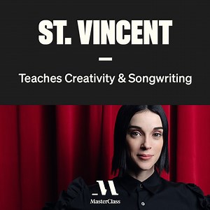 Learn home recording, guitar tips and tricks, songwriting, performance, and much more from St. Vincent. | MasterClass