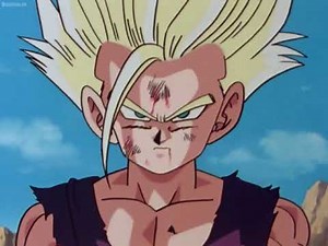Dragon Ball Z Kai Gohan Punches Cell English Dub