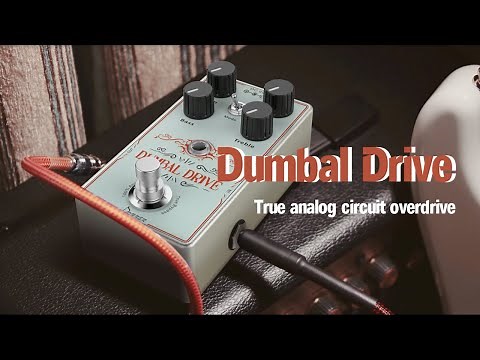 No Talking! Dumbal Drive Guitar Pedal, True analog circuit Overdrive demonstration丨Donner Spotlight