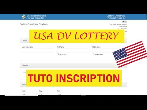 Comment S'inscrire à la DV lottery 2022-2023