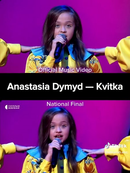 Anastasia Dymyd - Kvitka | Official Music Video vs National Final
