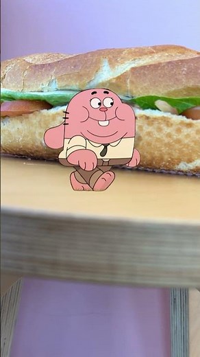 Un délicieux sandwich #shorts | Le Monde Merveilleusement Bizarre de Gumball | ‪@cartoonnetworkFR‬