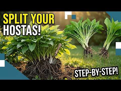 Hostas Getting Too Big? Here's How To Split Them