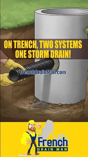 One Trench, Two Systems, One Storm Drain