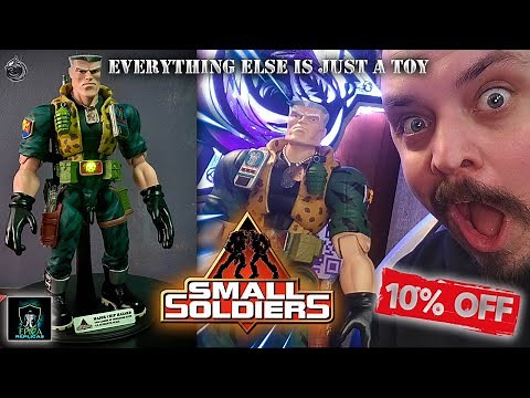 EXCLUSIVE DEAL: Major Chip Hazard Replica from SMALL SOLDIERS "Commando Elites" (MUST HAVE!)