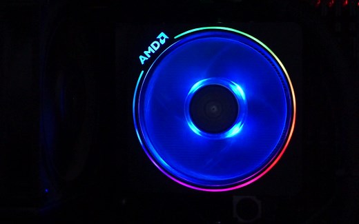 AMD Wraith Prism（幽灵棱镜）灯光展示（P2为4K画质）