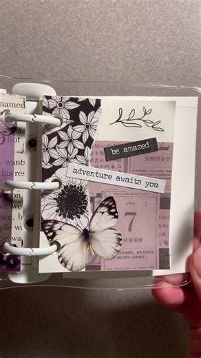 Aesthetic Black and White Mini Journal Ideas for Relaxation