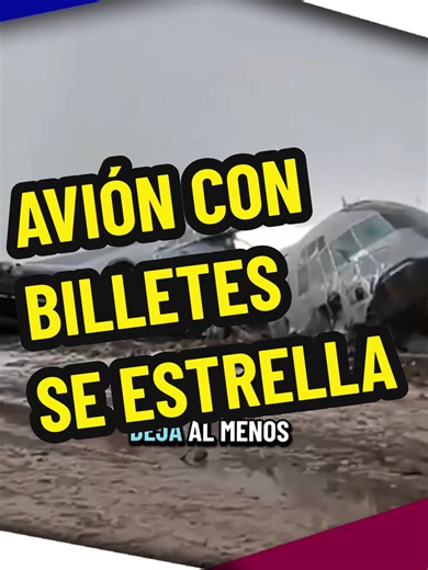#Aviónmilitar que transportaba dinero se estrella y deja a 20 fallecidos #informateconyoan #Bolivia #informacioninternacional #viral