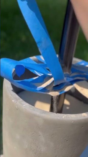 How I made PATIO LIGHT POLES with CLOSET RODS!! #diyhomedecor #patiodesign #lighting