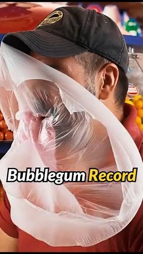 He Blew the BIGGEST Bubble Ever! 😱 | Chad Fell World Record