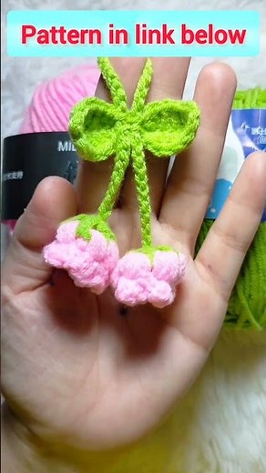 DIY Crochet Keychain | Quick & Cute✨#CrochetKeychain #CrochetShorts #BeginnerCrochet#CrochetTutorial