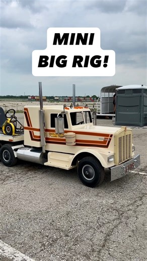 Youtube: Build Break Repeat on Instagram: "The littlest big rig, @gokartalley brought his semi truck go kart to the Pate’s Swap Meet! Who’s ready for the upcoming meet at Texas Motor Speedway this week April 24-26? Come see us Friday and Saturday at the GoPowerSports Tent! . . . #Gokart #bigrig #gopowersports #buildbreakrepeat #kart #karting #gocart #minibike #swapmeet"