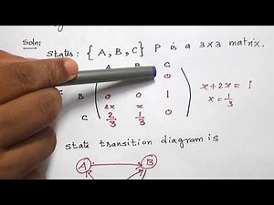 (ENGLISH) MARKOV CHAIN STATE CLASSIFICATION