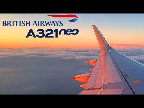 🇬🇧 London Heathrow LHR - Paris CDG 🇫🇷 British Airways Airbus A321neo [FULL FLIGHT REPORT]