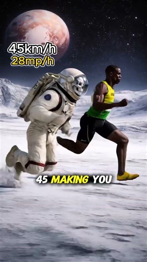 How Fast Can YOU Run On Each Planet? 🏃‍♂️🚀