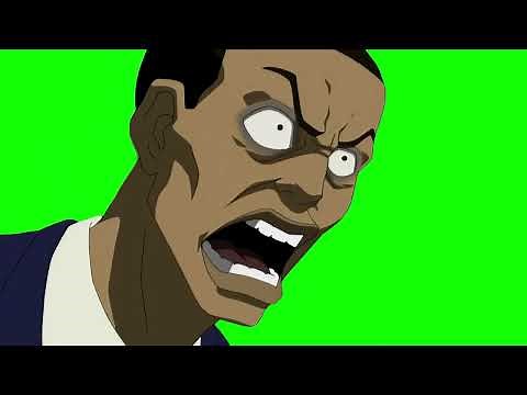 WHAT DID YOU SAY N*GGA meme - Boondocks