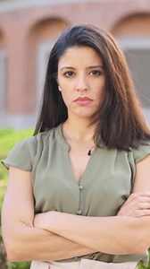 Serious Woman Looking Camera While Crossing Stock Footage Video (100% Royalty-free) 3510380575 | Shutterstock