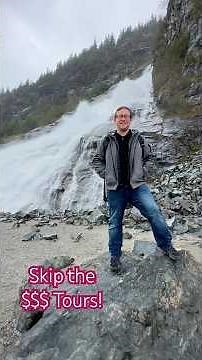 Skip the $$$ Tour! Mendenhall Glacier & Nugget Falls on a Budget ❄️