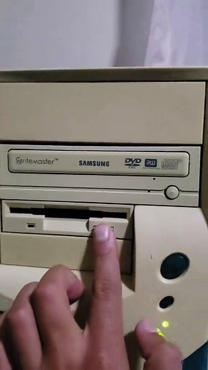 Gravando um Disquete no Windows 98
