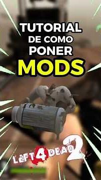 HOW TO MOD LEFT 4 DEAD 2 | STEAM 🔥🔥 #shorts #tutorials #left4dead2