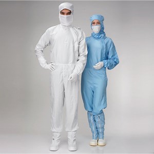 [Hot Item] Cleanroom Clothes ESD Garment Anti-Static Overall Autoclavable Cleanroom Jumpsuit