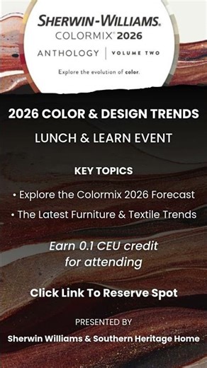 ColorMix 2026 Lunch and Learn at Southern Heritage Home #shorts