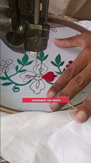 Charming Elegant Embroidery for Dresses | Trending 2025 Embroidery Style #shortvideo