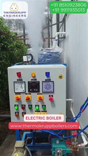 Electric Boiler 100kg/hr Manufactured by Thermokrupp Engineers | High Efficiency Steam Boiler