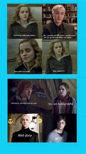 Well Done — Draco | WTF — Harry"noiammalfoy"#shorts #dramione #dracomalfoy #hermionegranger