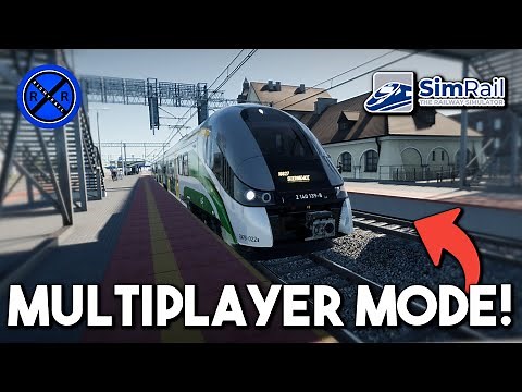 FIRST LOOK at Multiplayer Mode in SimRail!!